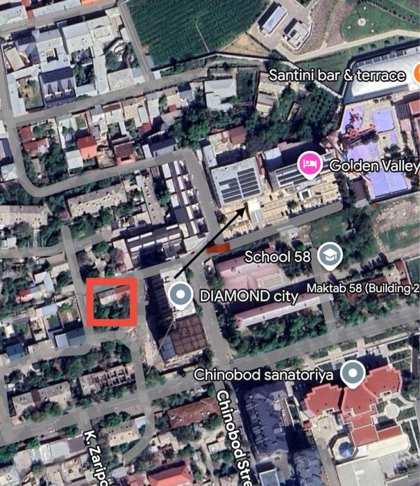 Продается земельный участок 12 соток, ориентир Чинабад санаторий