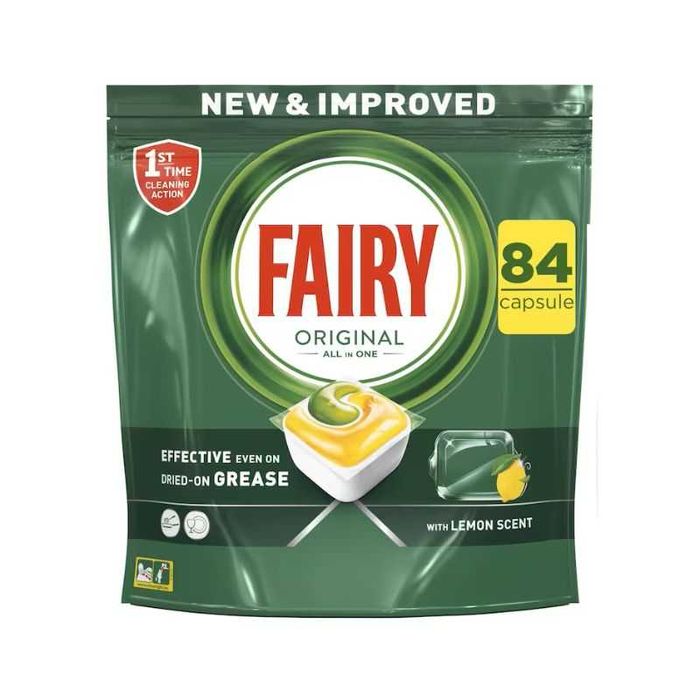 таблетки съдомиялна Fairy Original limone 84бр