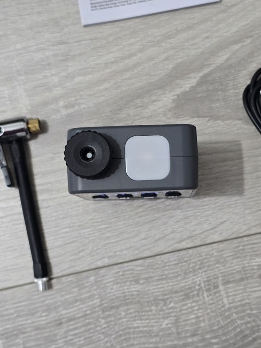 Compresor electric fără fir WORKPRO 140 PSI – portabil, cu ecran LED