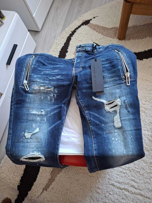 Blugi Made by Society Vagabond XL – model premium  noi cu etichetă