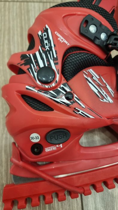 Коньки детские раздвижные