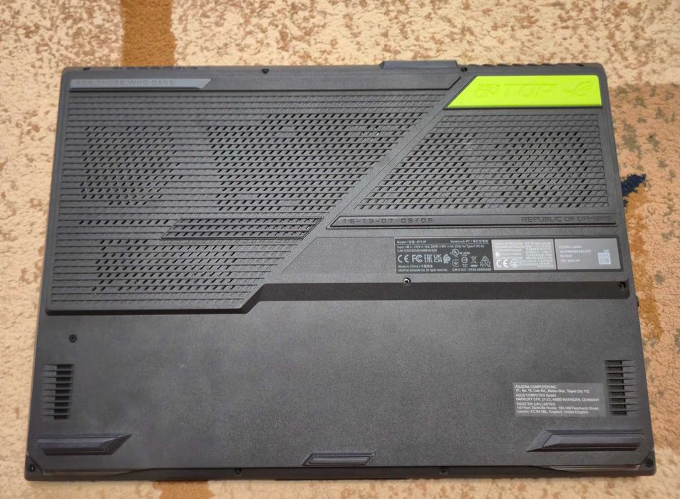 Asus Rog Gaming лаптоп