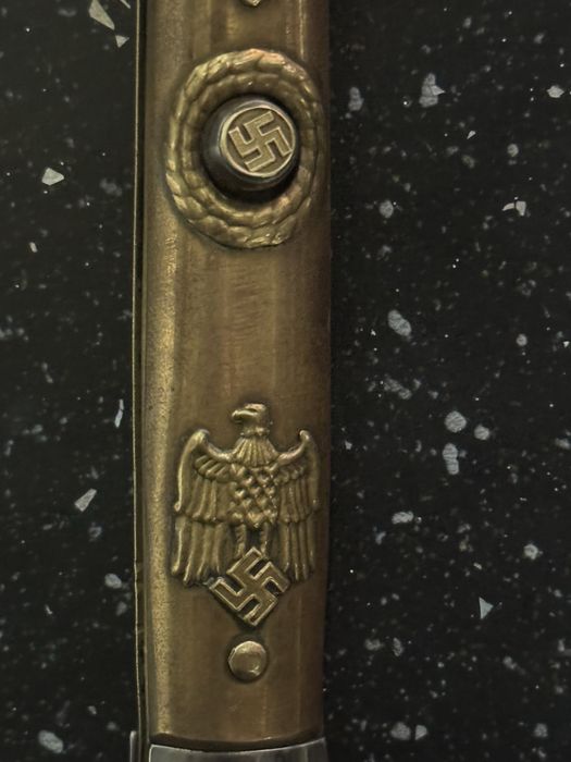 Нож Stilleto Automatic Wehrmart 1943 Eickhorn Solingen