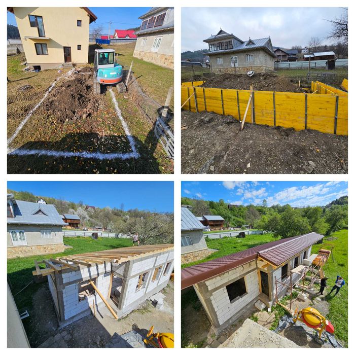 Construcții renovări tencuieli  placări gresie instalații etc...