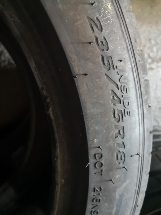 235 45 18 цола гуми като нови дот 23