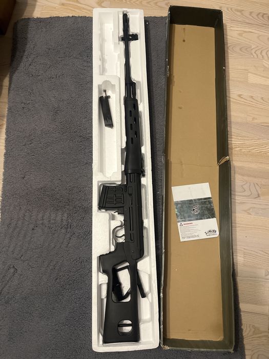 vand arma airsoft dragunov 2 jouli