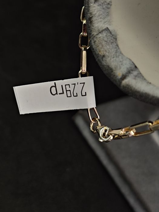 НОВА Златна гривна 2.29гр / 14К