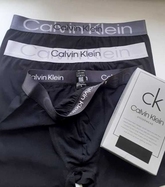 Boxeri Calvin Klein , 3 perechi , bumbac, culoare negru, masura M