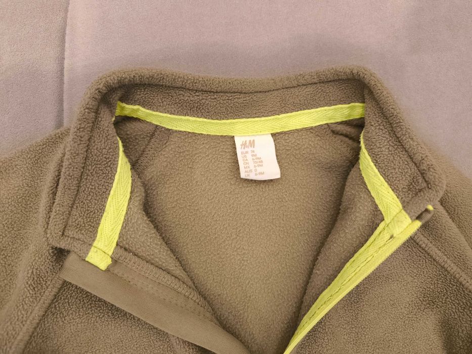Salopeta fleece H & M mărimea 74