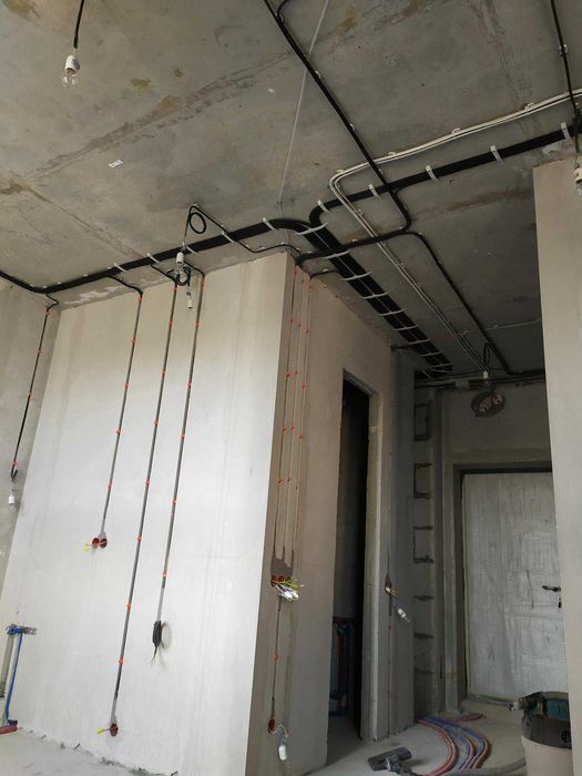 Замена электропроводки. электрик.