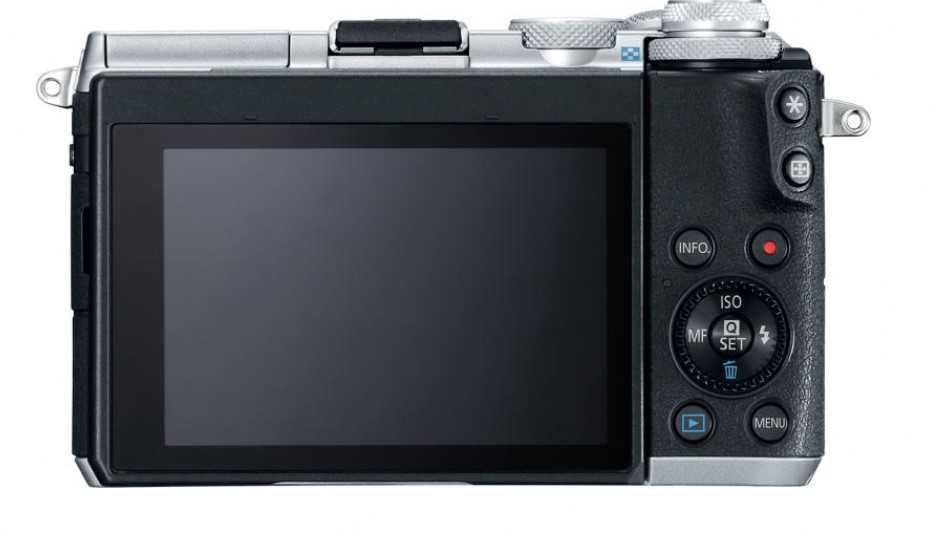 Aparat foto Mirrorless Canon M6 cu obiectiv Canon18-150mm F3.5 IS STM