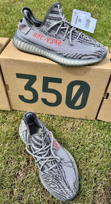 Adidasi Yezzy 350 V2 / Beluga / Premium
