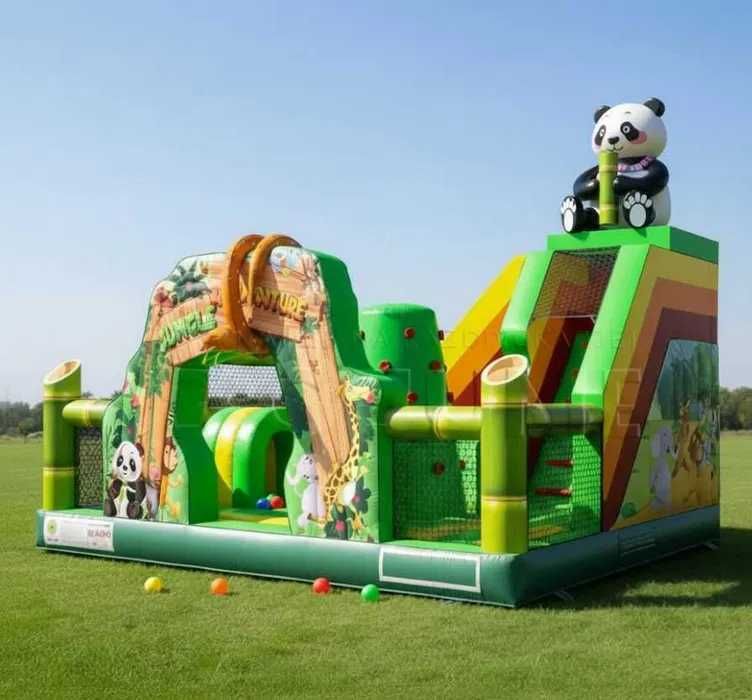 Tobogan gonflabil | Castel gonflabil | Loc de joacă gonflabil | Cursă cu obstacole +48 515 534 373 ( WhatsApp )