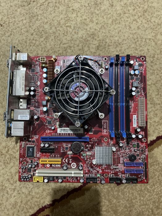 Материнская плата MSI MS-7634 (Socket AM3, DDR3) + Кулер