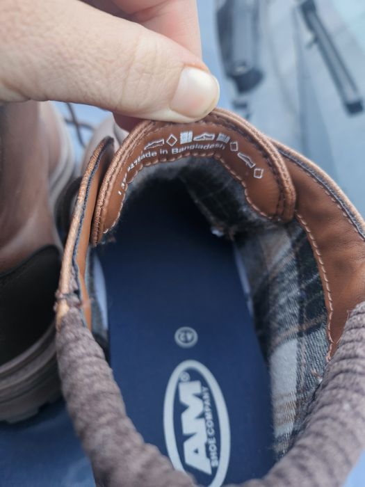 Мъжки обувки тип бота