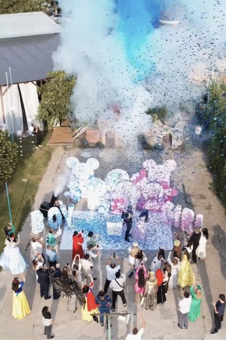 Конфетти на Gender Party