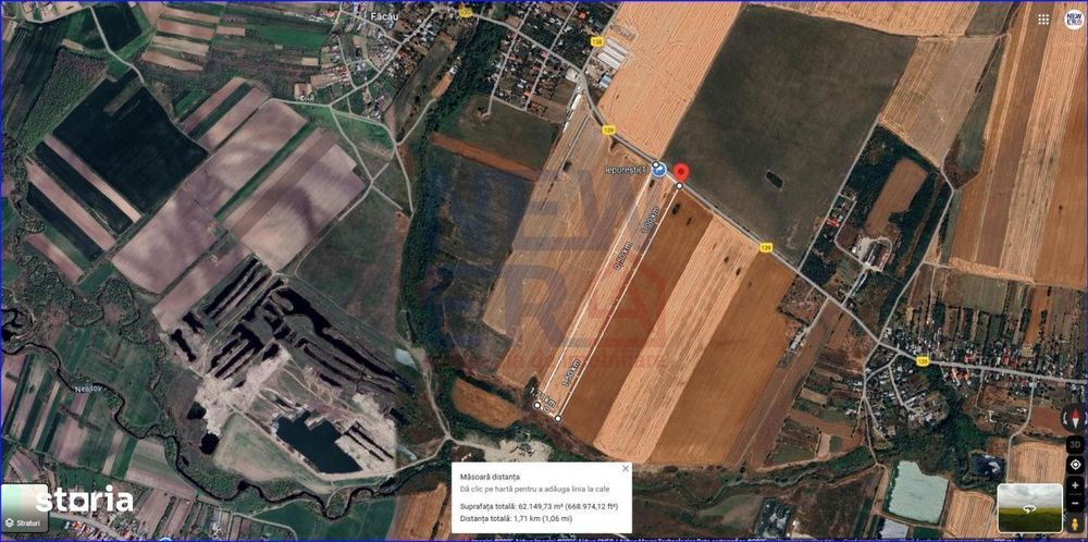 De vanzare teren agricol Giurgiu