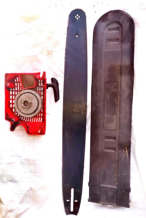 Для бензопилы стартер и полотно 22