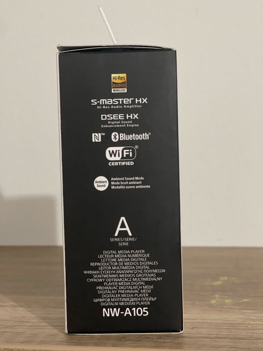 Sony NW-A105 Walkman – stare excelentă, sunet Hi-Res, Wi-Fi & Android