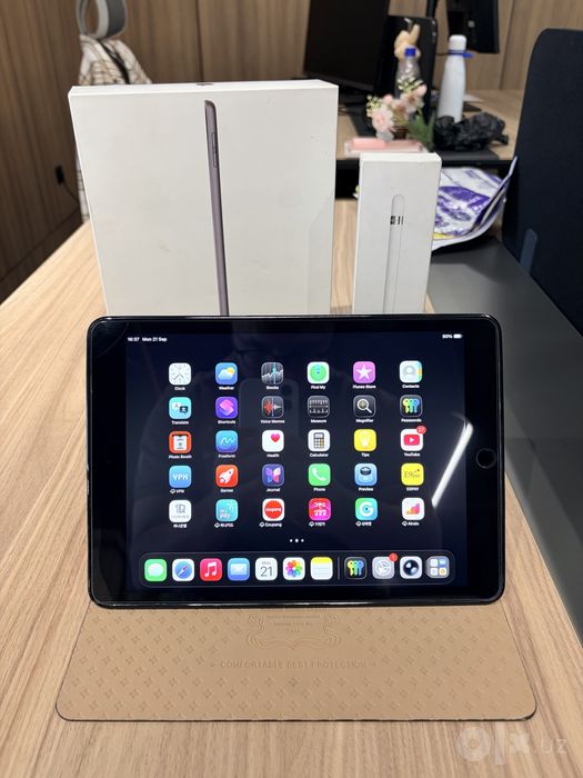 iPad 9th Gen 64GB Wi-Fi + Apple Pencil 1 — Ideal holatda