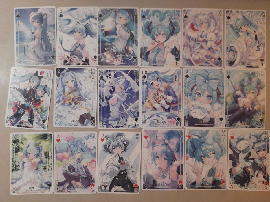 Cartii de joc - Anime Vocaloid Hatsune Miku