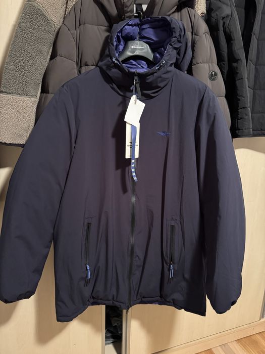 Geaca reversibila din puf Aeronautica Militare