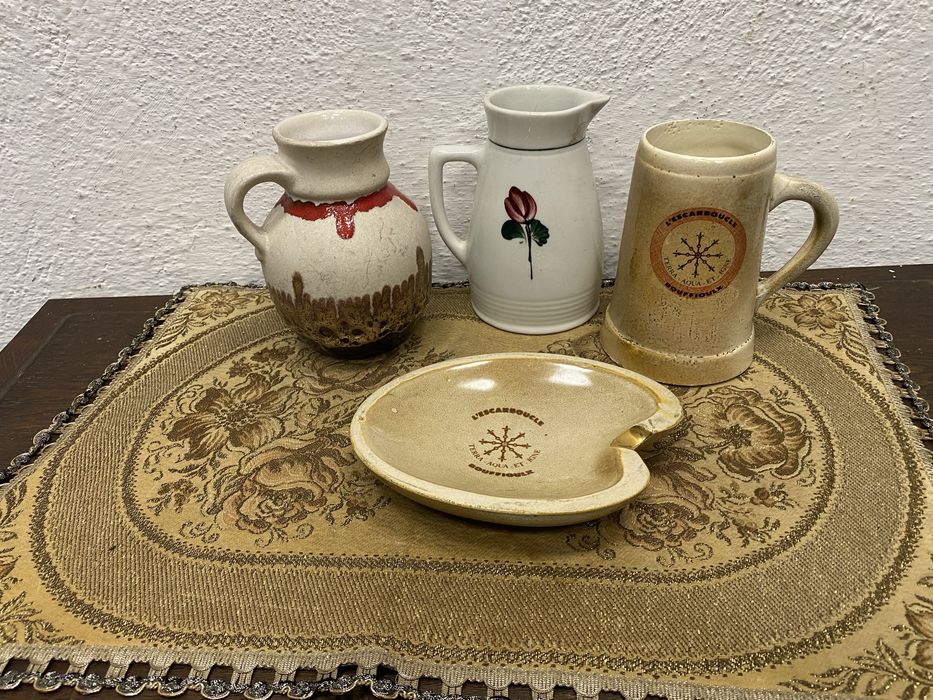 Френски керамичен комплект L Escarboucle Beaucouze 1955