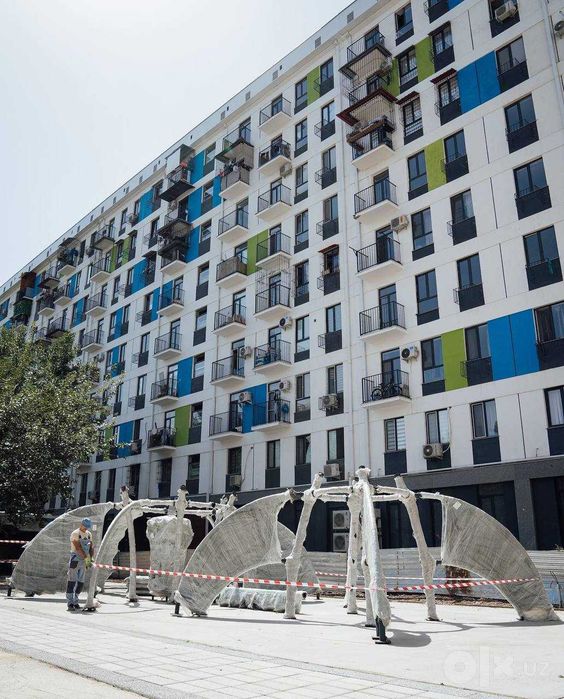 3х комнатная квартира ЖК RIVERSIDE 80м² потолки 4м