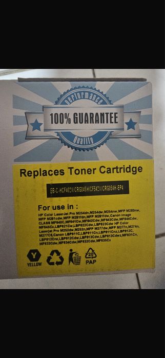 Toner laser imprimanta