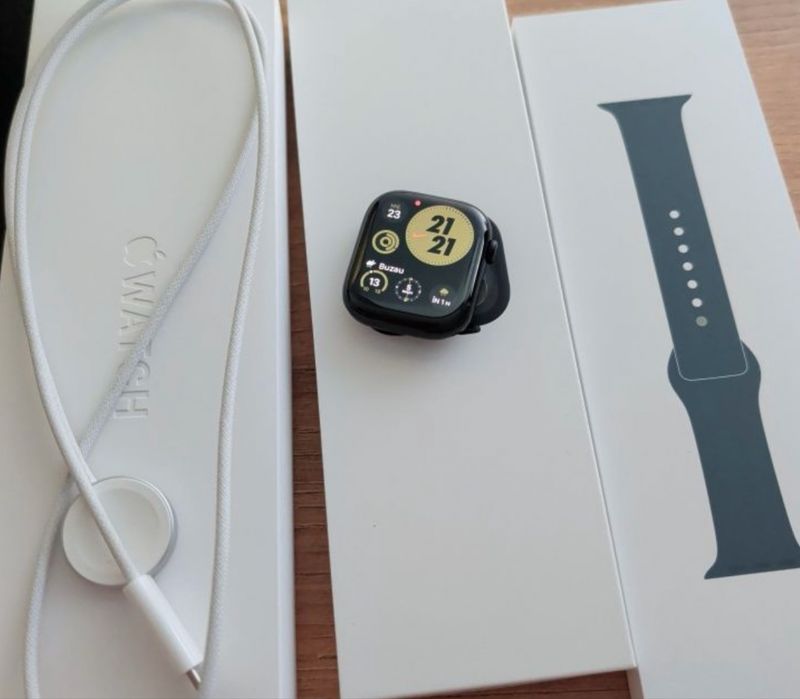 Apple watch 11 46 mm negru aluminiu black
