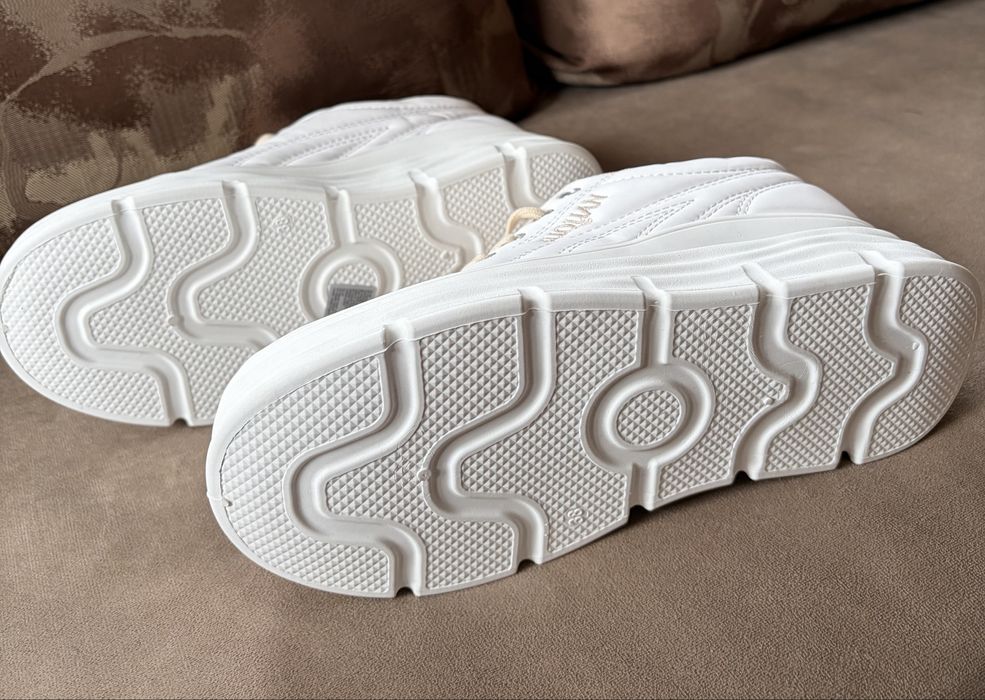 Кожени дамски боти с висока подметка 38