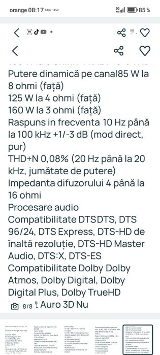 Vand/Schimb Recevier Pioneer vsx933. 72