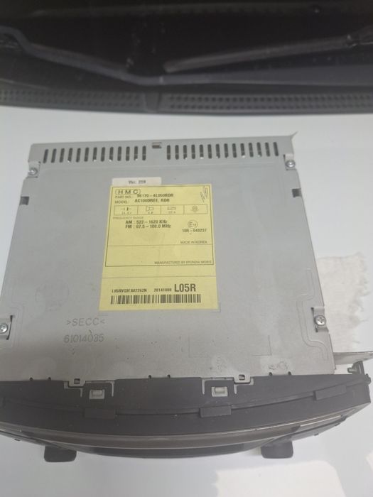 Штатная магнитола