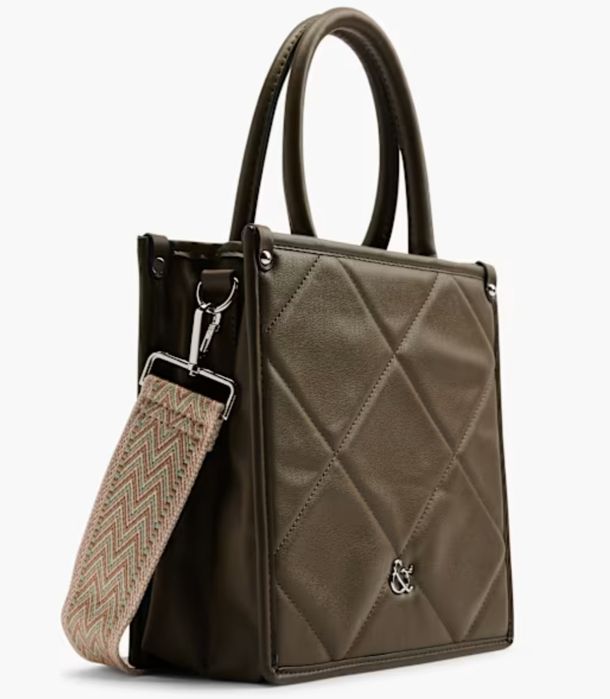 Дамса чанта цвят маслинено зелен