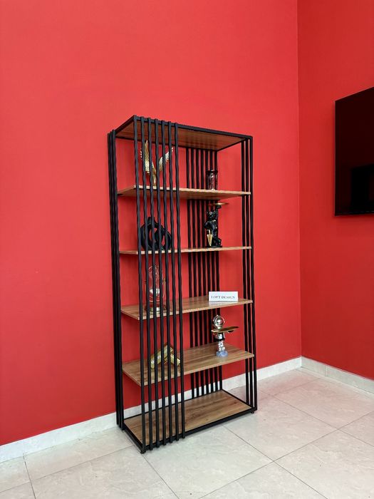 Стеллаж шкаф  лофт jovon shkaf loft temr