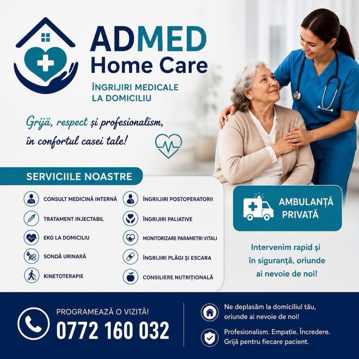 Servicii medicale la domiciliu
