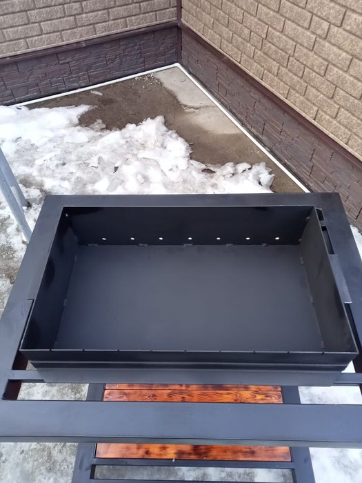 Мангал в стиле лофт