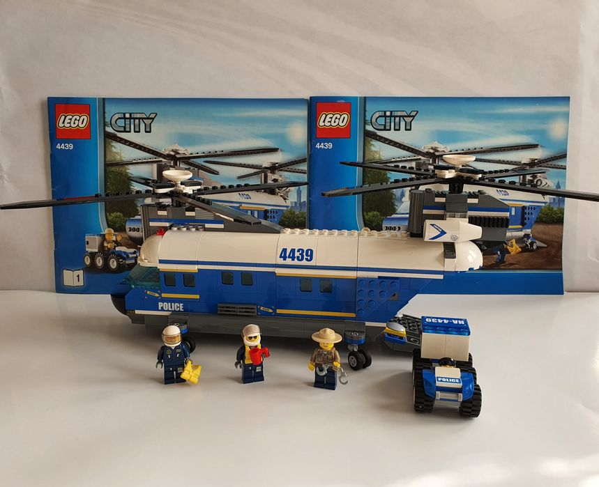 Конструктор LEGO CITY Полицейски хеликоптер