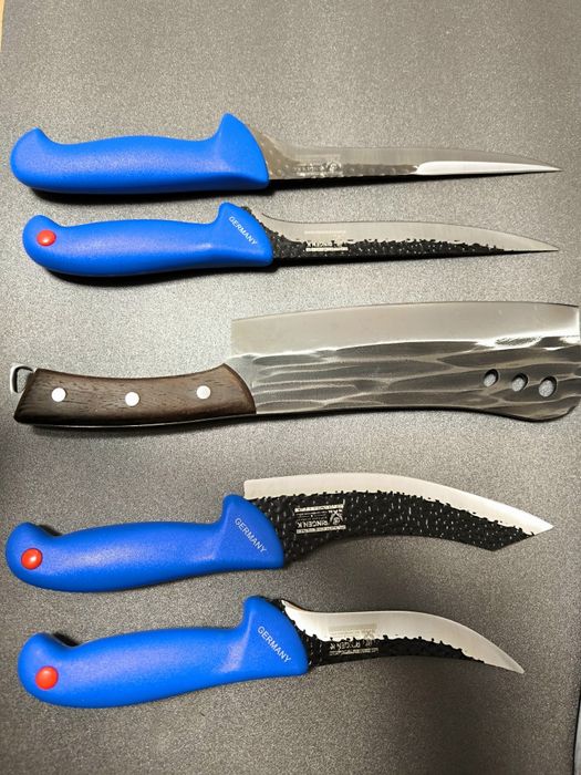 SET Cutite Macelarie Blue Edition 6 Piese