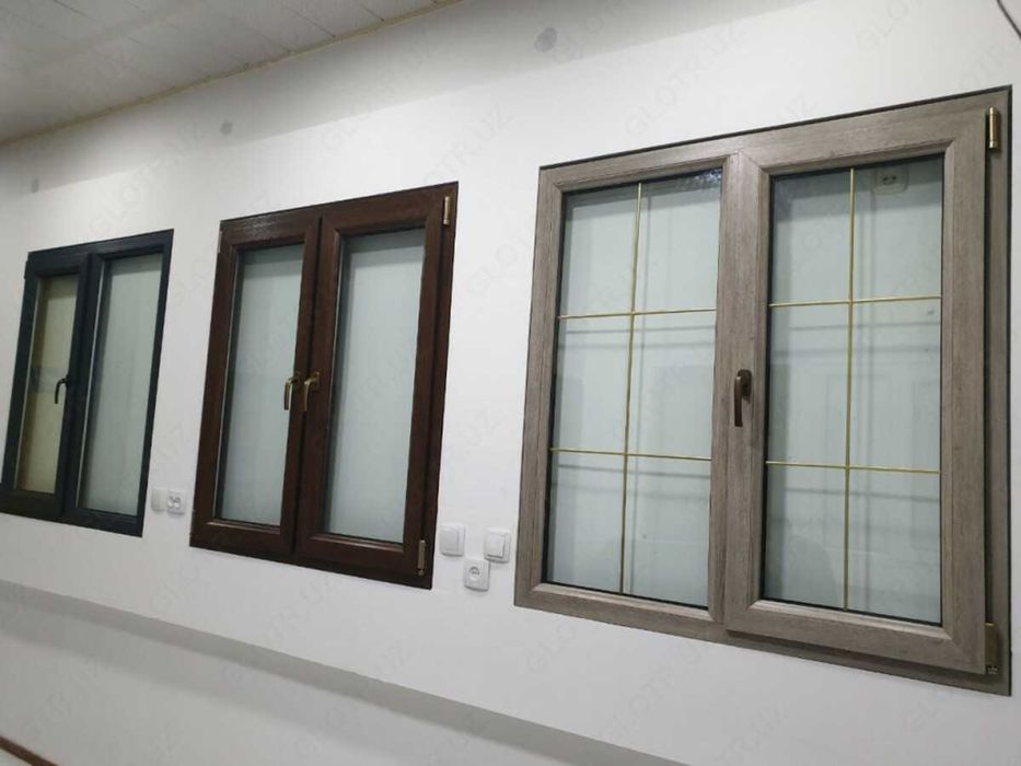 Akfa romlar eshik Пластиковые окна Раздвижные двери  остекление Фасад