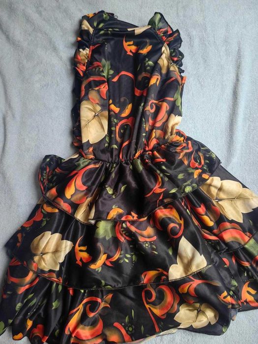 Рокля, шарена, размер S