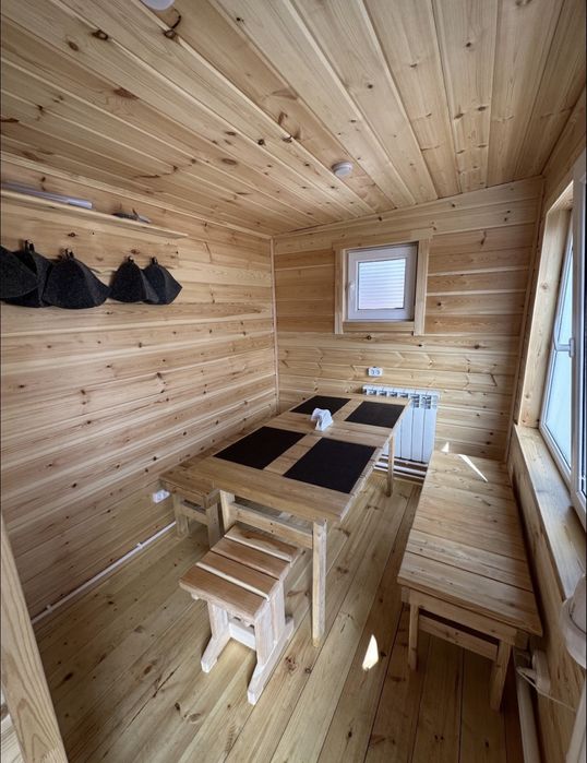 Баня на дровах!!