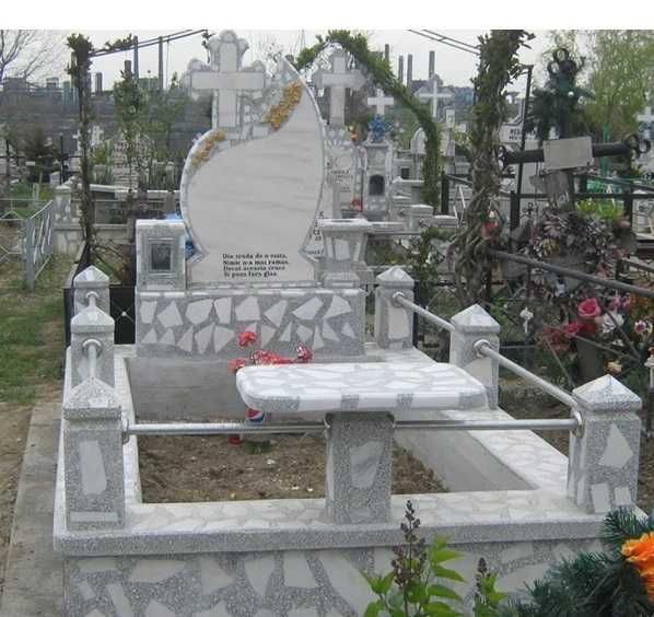 curatenie cimitir , curatenie si reparatii monumente , Cruci din marmură și granit