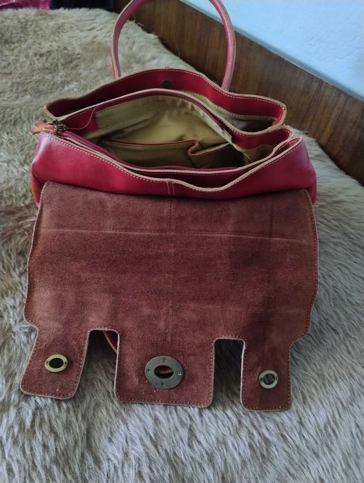 Дамска чанта от естествена кожа