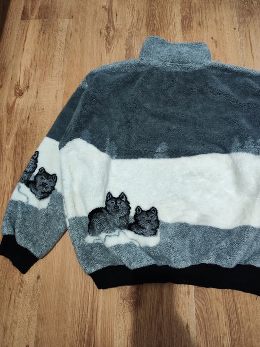 Bluza fleece Black Mountain Made in USA mărimea XL