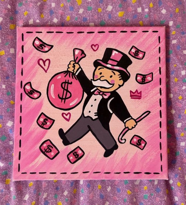 Tablou unicat Monopoly
