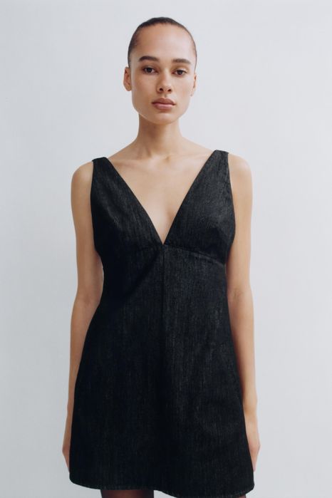 Zara, рокля от деним, размер L