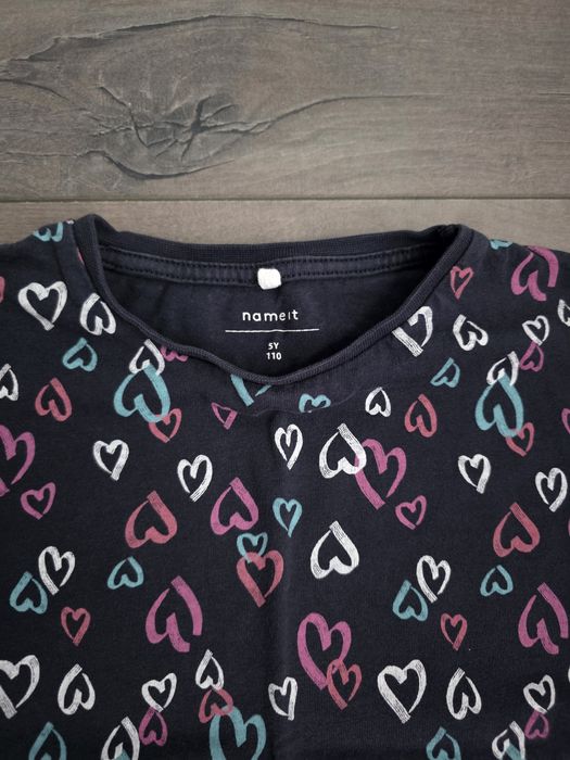 Лот от 5 блузки/ тениски момиче 104-110 размер 3-4 год