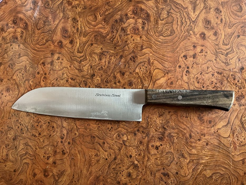 Cuțit de bucătar mare (Gyuto) premium, mâner lemn, 40 cm