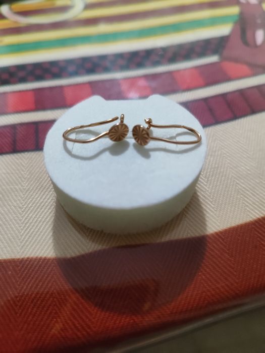 Серьги золотые 585